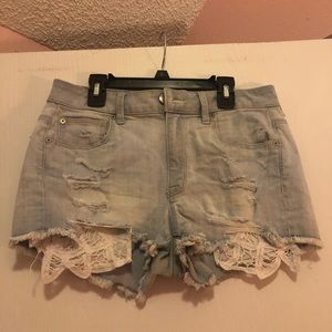 Jean shorts